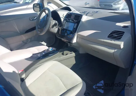 2012 Nissan Leaf Sl z USA, uszkodzony, nr VIN JN1AZ0CP9CT018876